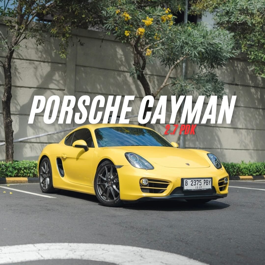PORSCHE CAYMAN 2.7